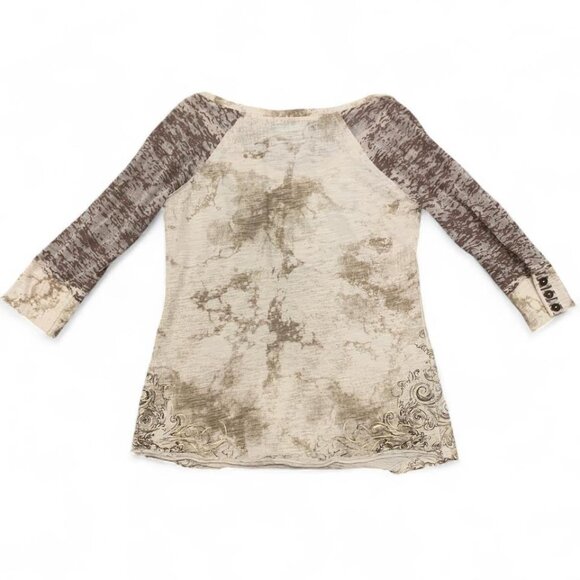 Women's Y2K Sequin Graphic Top - Picture 4 of 4